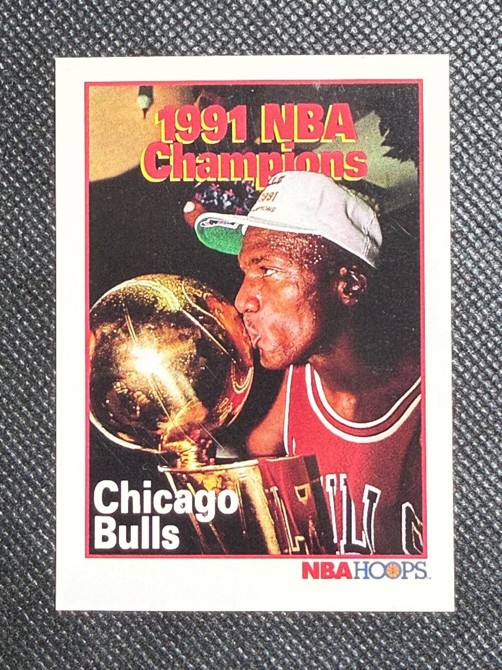 Michael Jordan - 1991 NBA Hoops #543 1991 NBA Champions